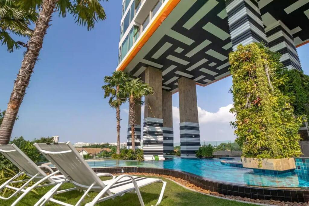The Riviera Jomtien Leilighet Eksteriør bilde